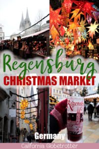 Regensburg Christmas Markets | Regensburg Christkindlmarkt | Spitalgarten Christmas Market | Neupfarrplatz Christkindlmarkt | Lucreziamarkt at Kohlenmarkt & Haidplatz | Schloss Thurn & Taxis Weihnachtsmarkt | Things to do at the Regensburg Christmas Market | Best Christmas Markets in Germany | Germany Christmas Markets | Regensburg Christmas Lights | Bavarian Christmas Markets | #Regensburg #Bavaria #Germany - California Globetrotter