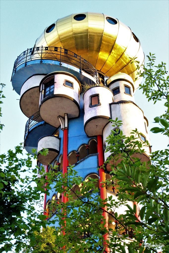 Abensberg & the Kuchlbauer Brewery | Kuchlbauer Brauerei | HUndertwasserturm | Hundertwasser Tower | Friedrich Hundertwasser Architecture | Hundertwasser Germany | Day Trip from Regensburg | Day Trip from Munich | Breweries in Germany | Breweries in Bavaria | Bavaria Breweries | Drinking in Germany | Biergartens in Germany | Biergartens in Bavaria - California Globetrotter