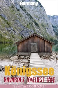 Königssee: Bavaria's Loveliest Lake | Things to do in Berchtesgaden | Berchtesgaden National Park | Bavarian Alps | Ellectric Boat Tour to Obersee and St. Bartholomew | Where to go in Bavaria | Best of Bavaria | #Berchtesgaden, #Bavaria, #Germany #Europe - California Globetrotter