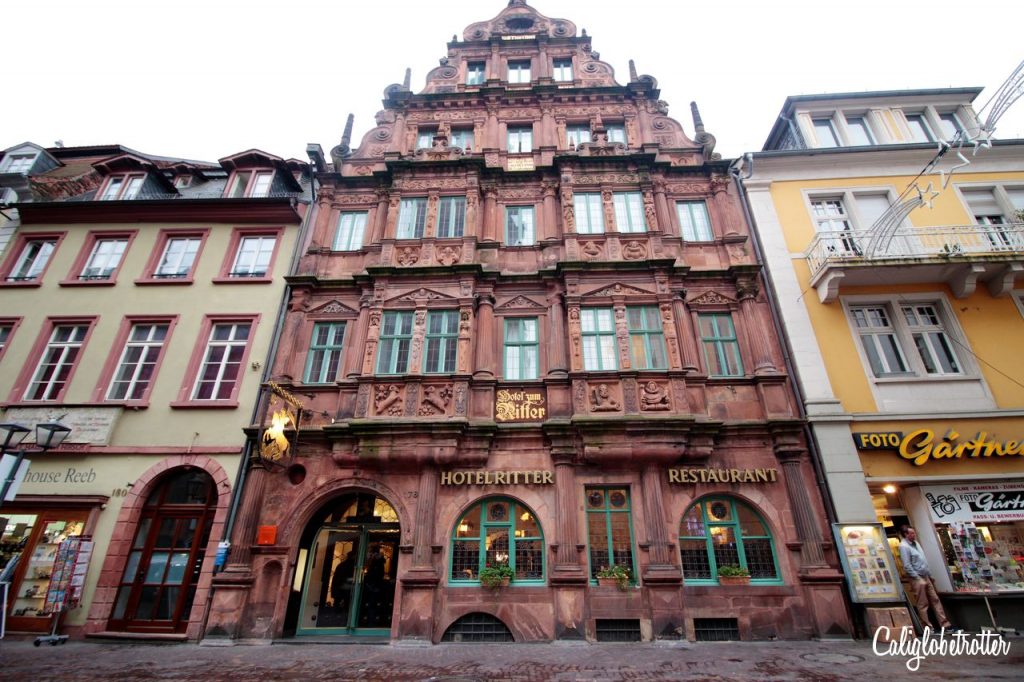 Haus zum Ritter - Heidelberg Christmas Market | Christmas Markets in Germany | German Christmas Markets | Best Christmas Markets in Germany | Germany Romantic Christmas Markets | Heidelberger Weihnachtsmarkt | Things to do at the Heidelberg Christmas Market | Christmas in Germany | Weihnachtspyramide | Christmas Pyramid | #Heidelberg #BadenWürttemburg #Germany - California Globetrotter