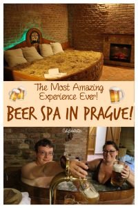 A Bucket List Experience Beer Spa in Prague | Beer Spa in Karlovy Vary | Best Things to do in Prague | Unique Things to do in Prague | Beer Lovers Unite | Czech Beer | Beer Bath in Prague | Spa Beerland Prague | Awesome Experiences in Prague | Must-do Activities in Prague | Prague Spas | #BeerSpa #Prague #CzechRepublic #Czechia #Europe - California Globetrotter