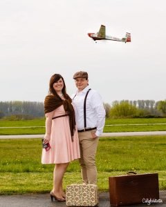 Travel Themed Engagement Photos | Travel Engagement Photos | Travel Themed Engagement Ideas | Travel Engagement Photo shoot | Travel Inspired Engagement Photos | Engagement Travel Photos | Airport Engagement Photos | World Traveler Engagement Photos | Love is an Adventure! | Vintage Suitcases | #Travel #EngagementPhotos - California Globetrotter