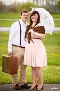 Travel Themed Engagement Photos | Travel Engagement Photos | Travel Themed Engagement Ideas | Travel Engagement Photo shoot | Travel Inspired Engagement Photos | Engagement Travel Photos | Airport Engagement Photos | World Traveler Engagement Photos | Love is an Adventure! | Vintage Suitcases | #Travel #EngagementPhotos - California Globetrotter