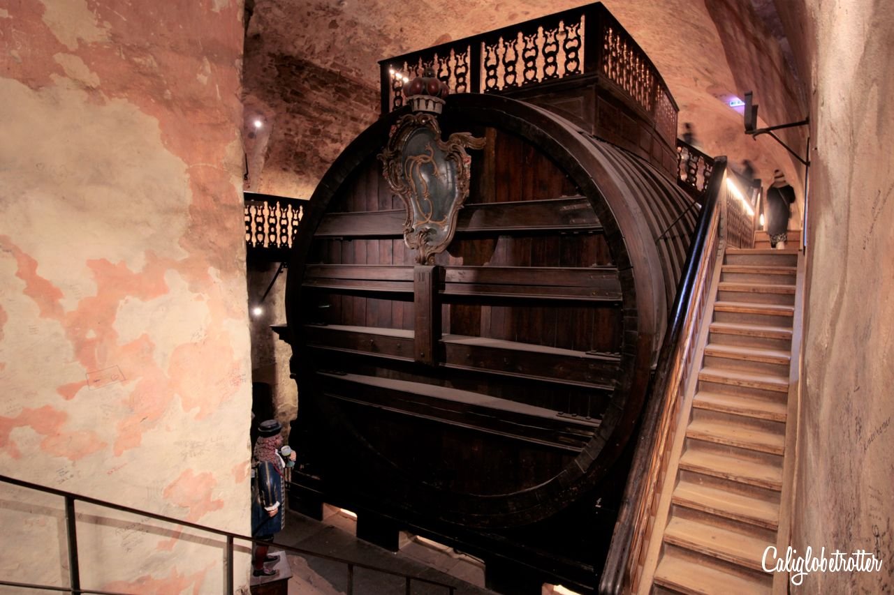 Superlatives of Germany - Heidelberg Tun - World's Largest Wine Barrel - Heidelberg, Germany - California Globetrotter