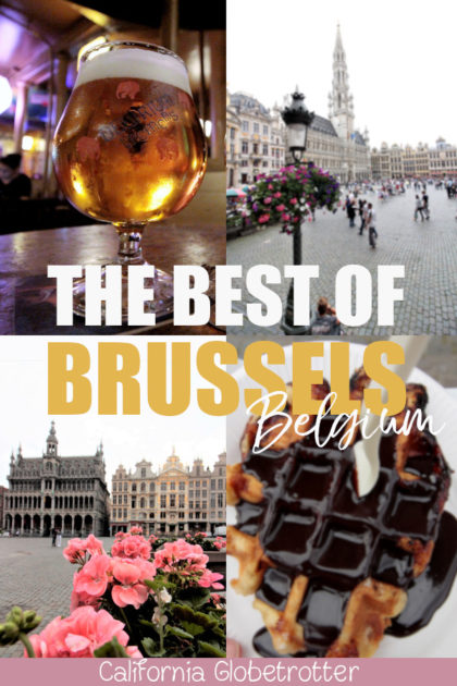 A Self-Guided City Guide to Eating & Drinking Your Way Through Brussels ...