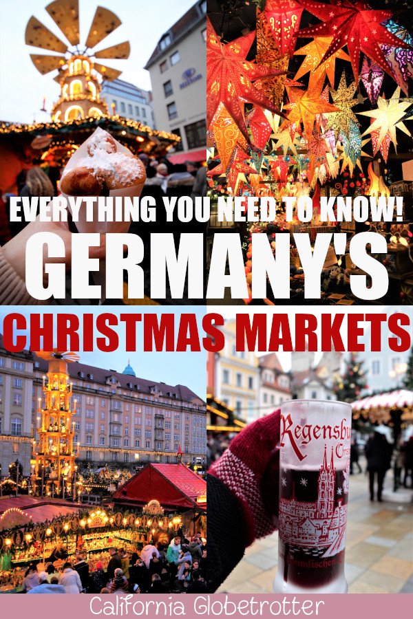 Everything You Need to Know About German Christmas Markets | What to buy at Christmas Markets | What to eat at Christmas Markets | Best Christmas Markets to Visit in Germany | Unique Christmas Markets to Visit | Top Christmas Markets to Visit in Southern Germany | Germany Christmas Market Guide | Tips for Visiting German Christmas Markets | Guide to German Christmas Markets | Deutsche Weihnachtsmarkts | Regensburg Christmas Market | #Germany #ChristmasMarkets #Weihnachtsmarkt - California Globetrotter