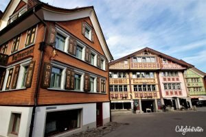Visiting Appenzell & Hiking Ebenalp to Aescher | Most Colorful Village in Switzerland | Most Beautiful Restaurant in the World | What to do in Appenzell | Honeymoon Destinations in Appenzell | Unique Sights in Switzerland | Underrated Towns in Switzerland | Best Hikes in Switzerland | #Switzerland #Appenzell #Aescher #Ebenalp #HikinginSwitzerland #Europe - California Globetrotter