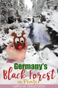 The Heart of the Black Forest, Triberg, Germany | Triberg Waterfall in Winter | Visiting the Black Forest in Winter | Germany's Tallest Waterfall | How to visit the Triberg Waterfalls | World's Largest Cuckoo Clocks | Cuckoo Clocks in Germany | Cuckoo Clocks from the Black Forest | Cuckoo Clocks from Germany | Things to do in Triberg in Winter | Winter in the Black Forest | #BlackForest #Schwarzwald #Germany - California Globetrotter