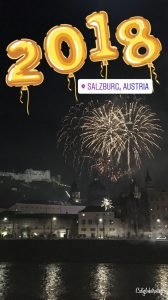 New Year's Eve Fireworks in Salzburg, Austria - New Year's Eve in Salzburg - Fireworks in Salzburg, Salzburg for New Year's Eve - California Globetrotter