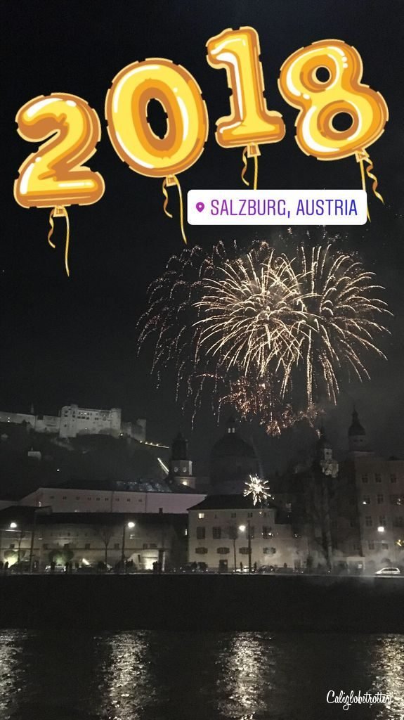 New Year's Eve Fireworks in Salzburg, Austria - New Year's Eve in Salzburg - Fireworks in Salzburg, Salzburg for New Year's Eve - California Globetrotter