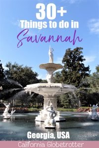 Forsyth Park | A Busy Bee's Guide to Savannah, Georgia | Things to do in Savannah | 24 hours in Savannah | Savannah City Guide | Savannah Itinerary | Getting Around Savannah | Where to Eat in Savannah | Savannah Historic District | Downtown Savannah | #Savannah #Georgia #TravelUSA - California Globetrotter