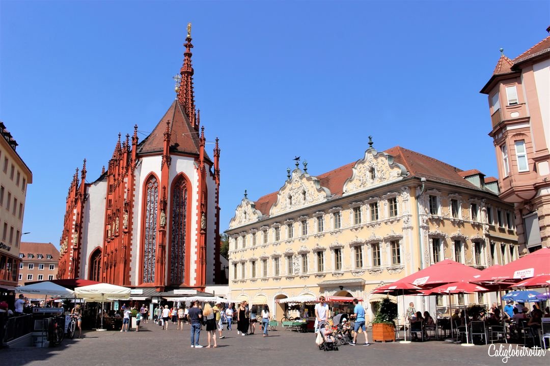 Würzburg Marktplatz & Falkenhaus | Würzburg: The Franconian Wine Capital of Bavaria | Franconian Wine Region | Wines from Fraconia | Wine Festivals in Germany | Wine Festivals in Würzburg | Sights to See in Würzburg | Things to do in Würzburg | Best Cities to Visit in Bavaria | Germany's Romantic Road | Germany's Fairy Tale Wine Country | Bavarian Wine Country | Germany Wine Regions | Day Trip from Frankfurt | Day Trip from Munich | Würzburg Tourism - California Globetrotter