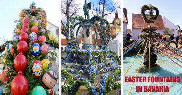 Easter Fountains in Bavaria | Easter Fountains in Upper Franconia | Easter Fountains in the Franconian Switzerland | German Easter Traditions | Osterbrunnen in Deutschland | Fränkisches Schweiz | Unique Things to Do in Germany | Spring in Germany | Sightseeing in Germany | Small Towns in Germany | Where to Find Easter Fountains in Germany - California Globetrotter