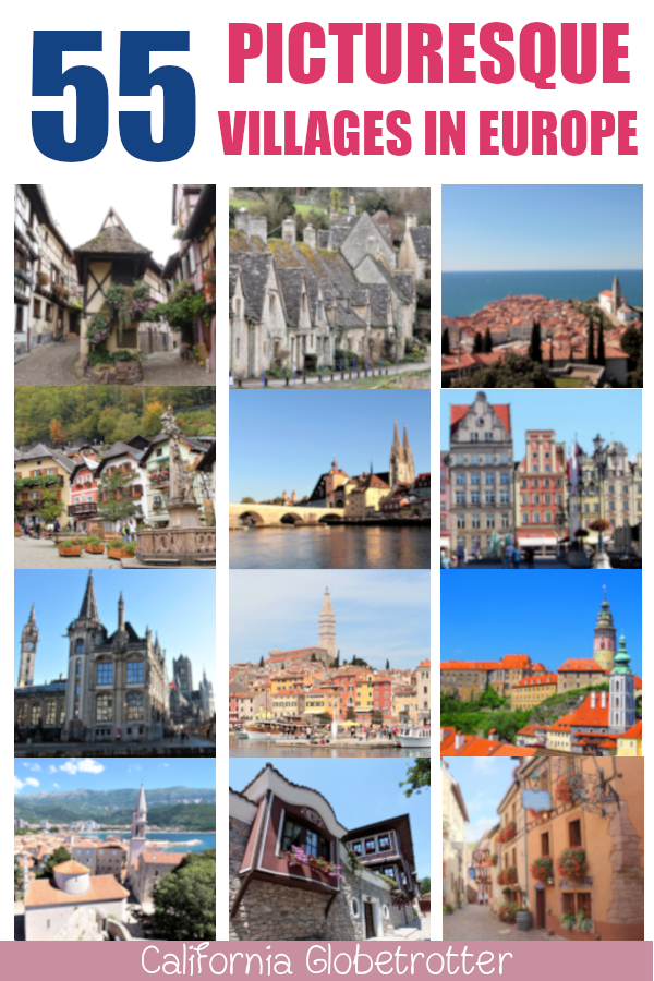 Stupid Pretty Towns in Europe | Best European Villages to Visit | Small Towns in Europe | Picturesque European Town | Best Towns to Visit in Europe | Pretty European Towns | Fairy Tale Towns in Europe | European Fairy Tale Villages | Best Old Towns in Europe | #Europe - California Globetrotter